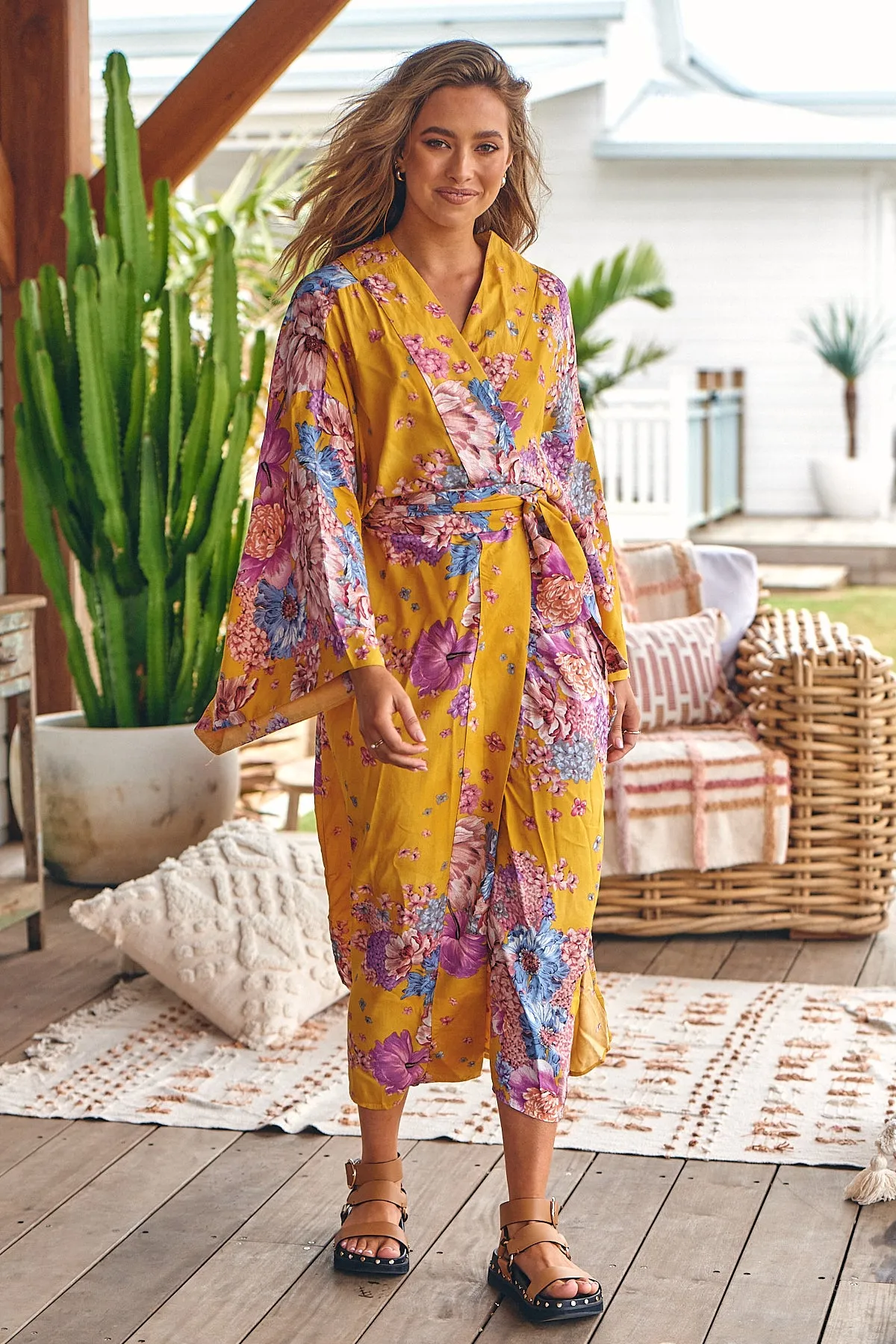 Sumaya Print Gallery Kimono