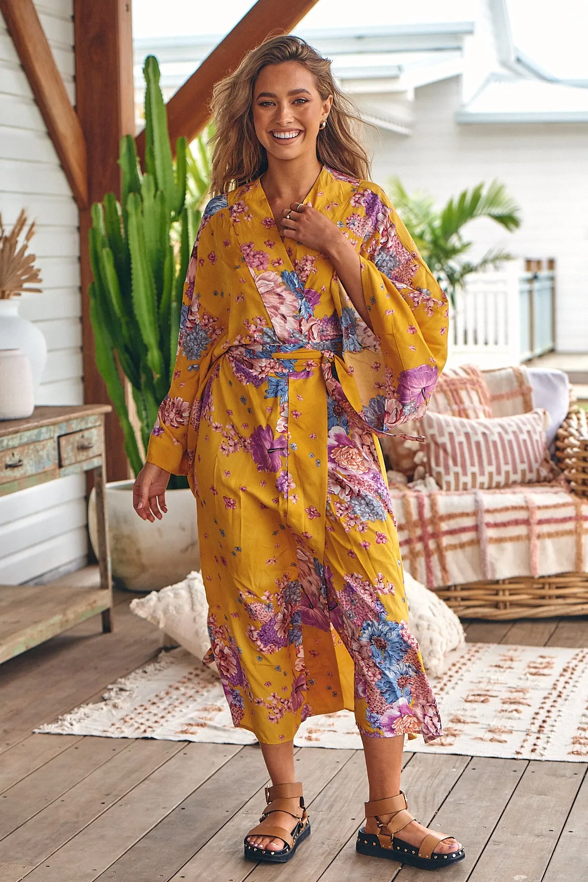 Sumaya Print Gallery Kimono