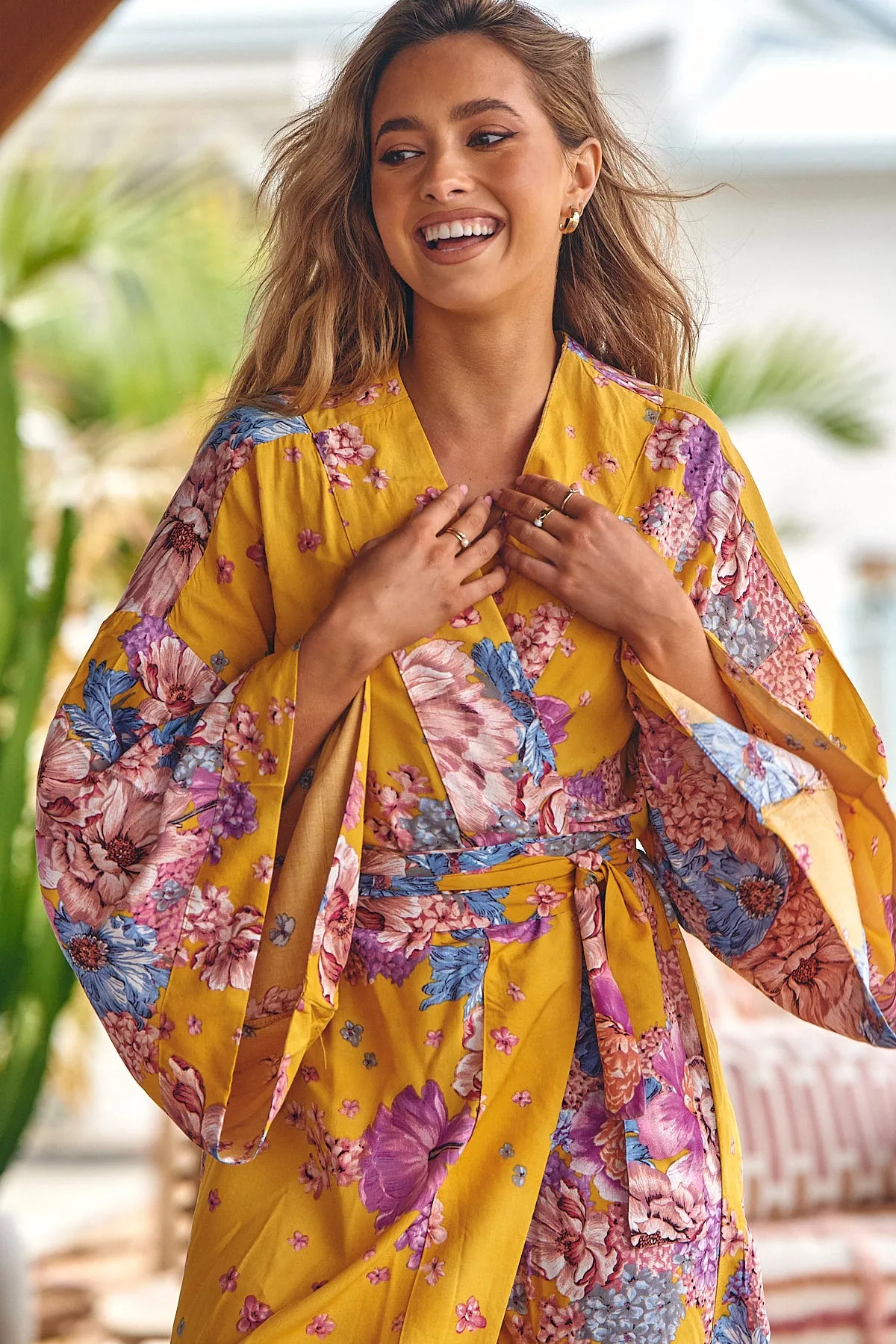 Sumaya Print Gallery Kimono