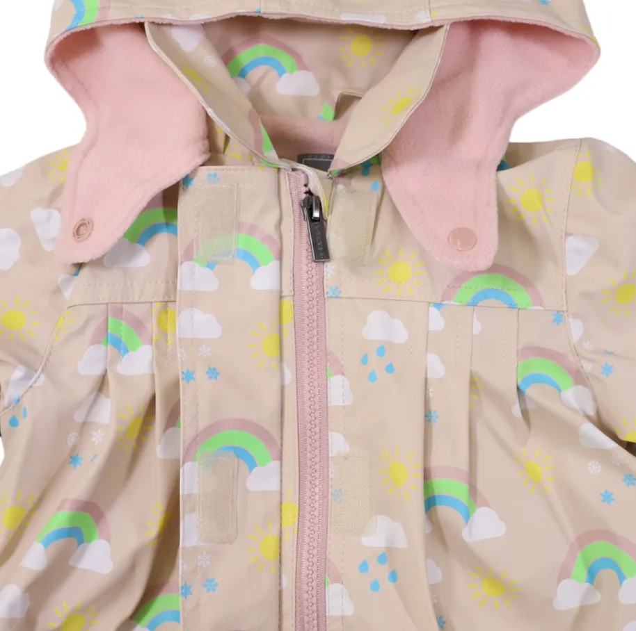 Sunshine & Rainbows Rain Coat - 2 Colour Options