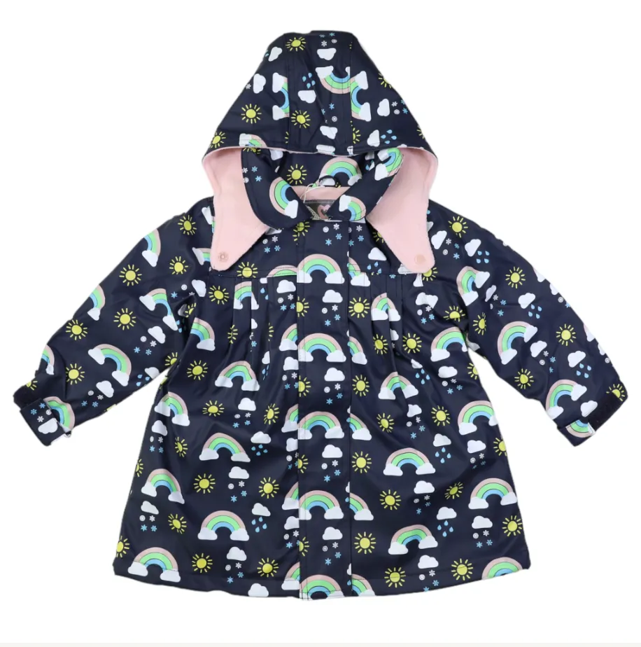 Sunshine & Rainbows Rain Coat - 2 Colour Options