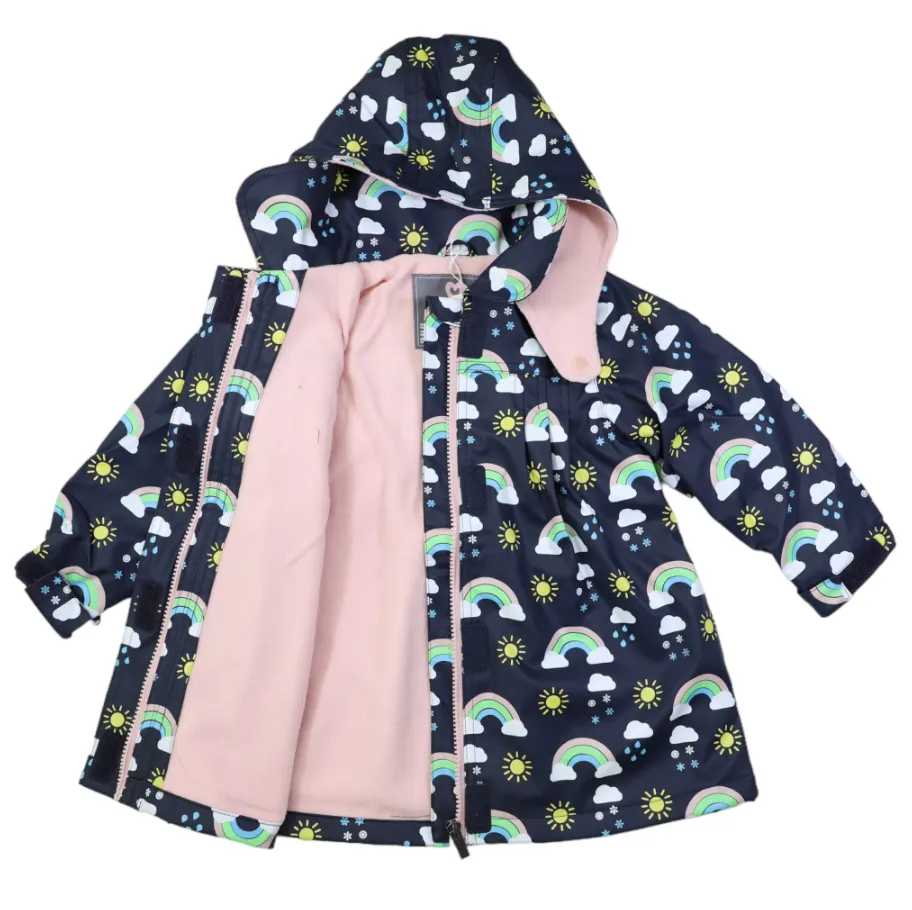 Sunshine & Rainbows Rain Coat - 2 Colour Options