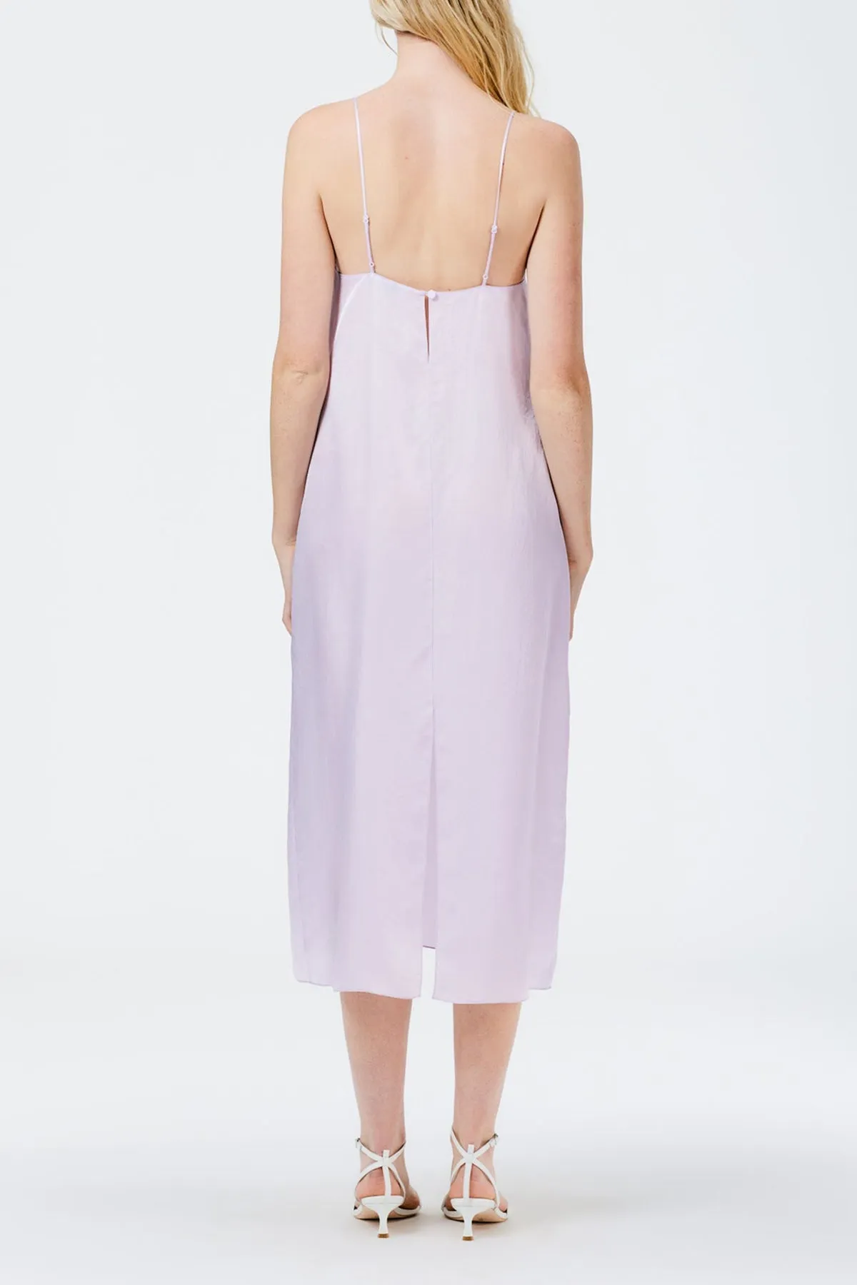 The Slip Dress in Dusty Lavender