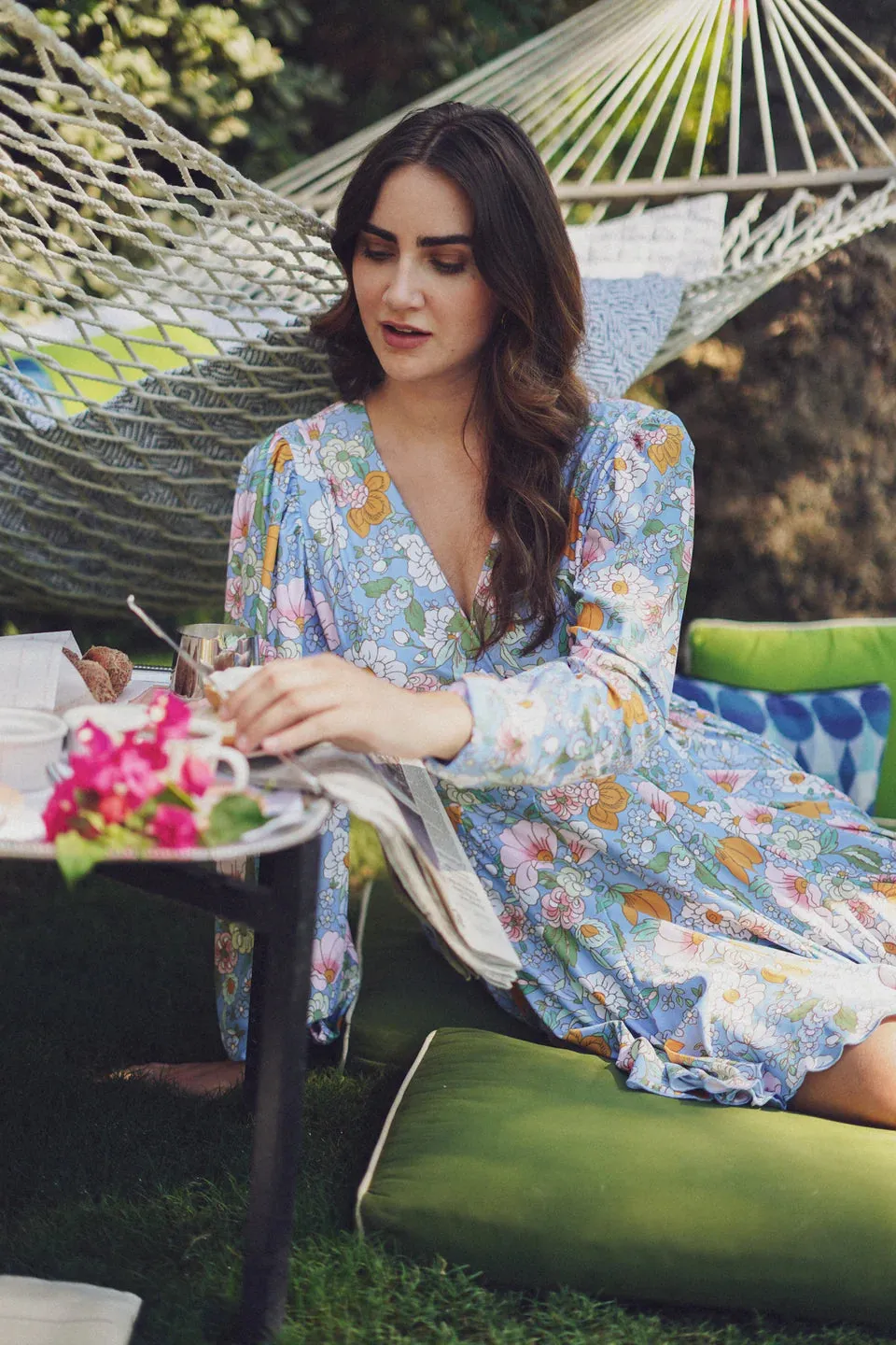 The Sterling Dress-Marigold Pot
