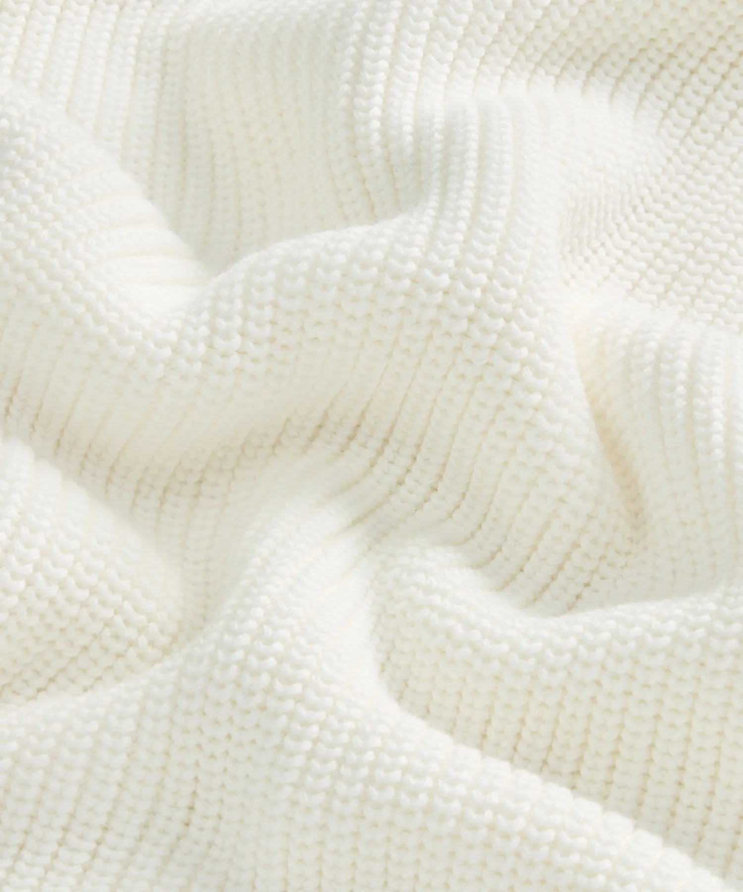 Todd Snyder x Woolrich Cotton Half-Zip Sweater in Bisque
