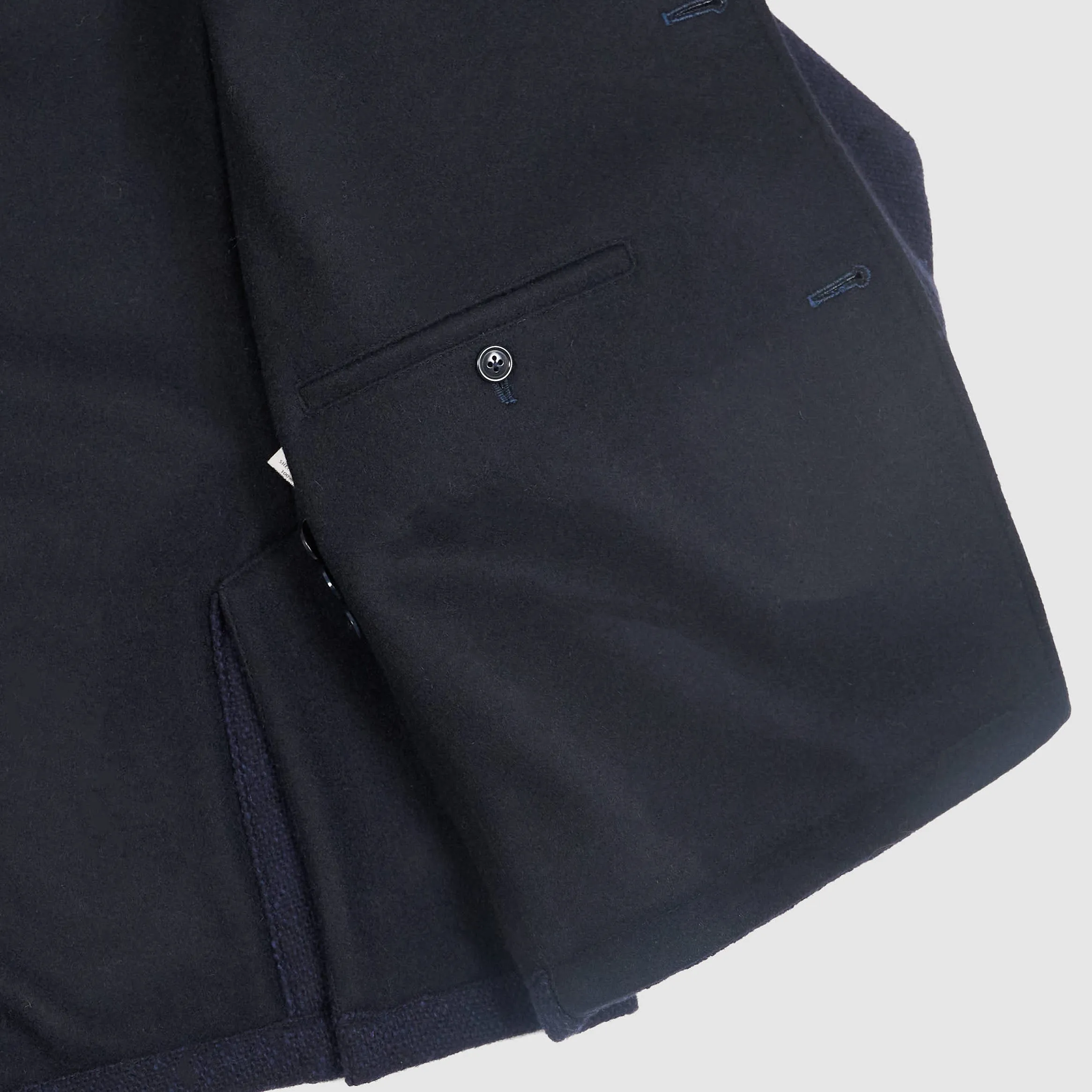 ts(s) Wool Buttoned Caban Jacket