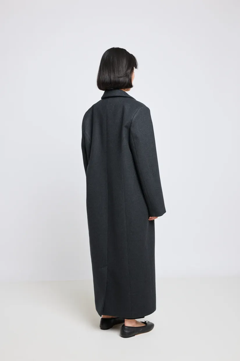 Twenty Seven Names Challenge Accepted Coat - Charcoal