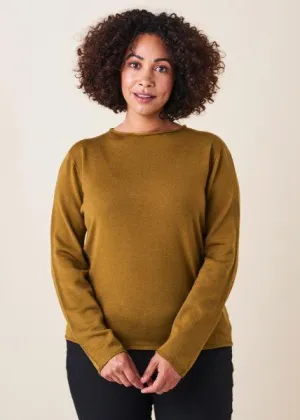 UIMI Phoebe Merino Top - Saffron