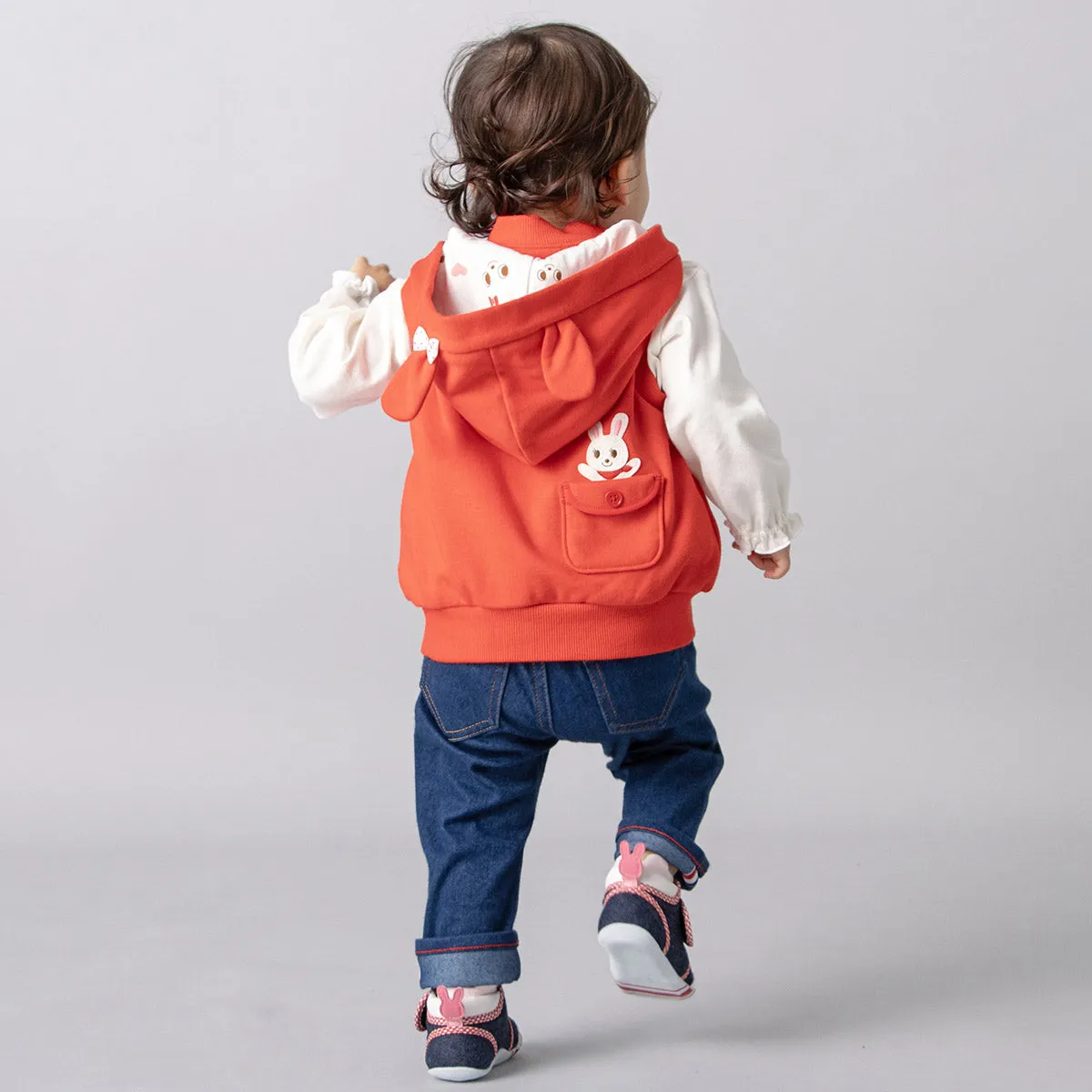 Usako Bunny Hooded Vest
