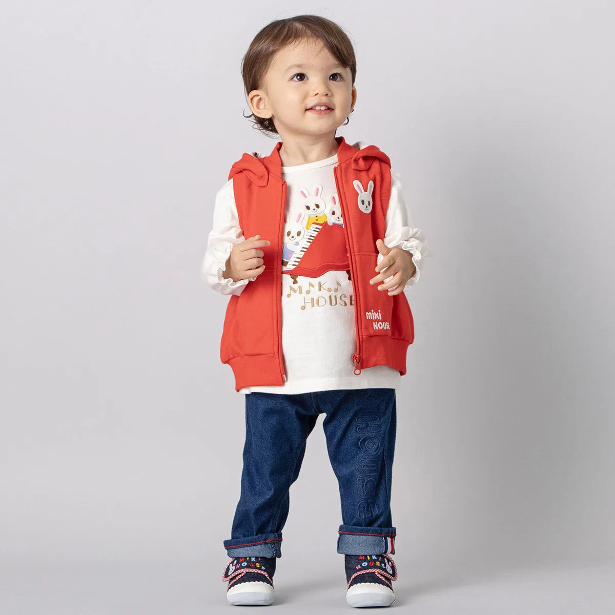 Usako Bunny Hooded Vest