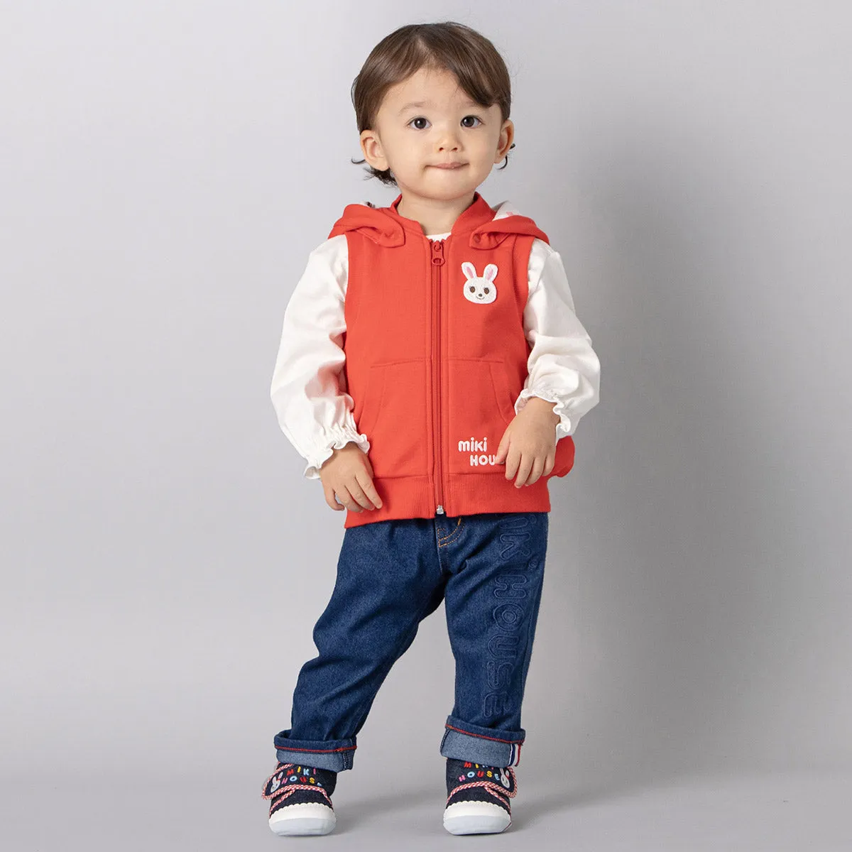 Usako Bunny Hooded Vest