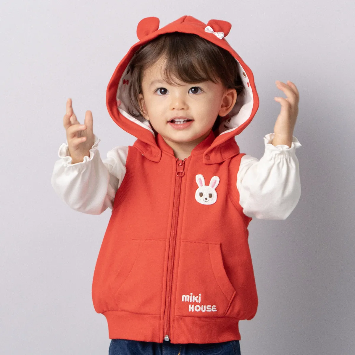 Usako Bunny Hooded Vest