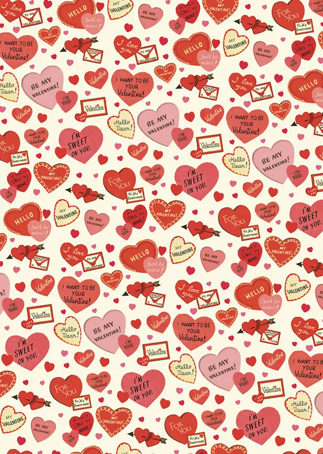Valentine Wrap / Poster: Valentine Hearts