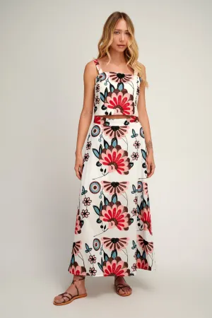 Vereniki Embroidered Maxi Skirt