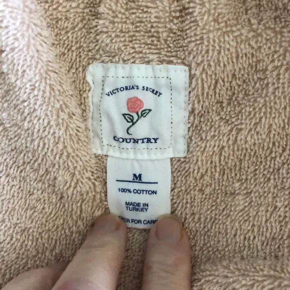 Vintage 1990’s Victoria’s Secret bath wrap body towel and headband