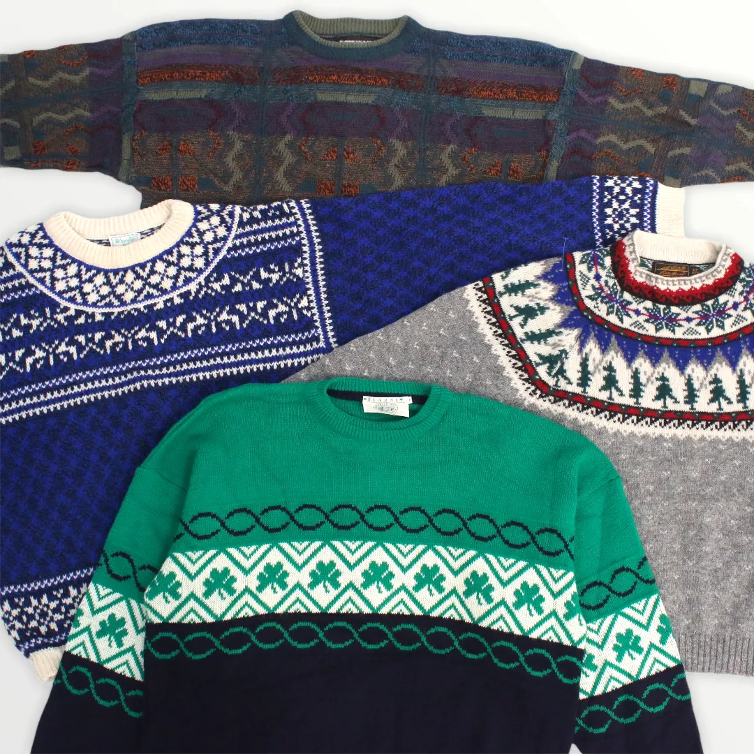 Vintage Jumpers Mix 20KG Box