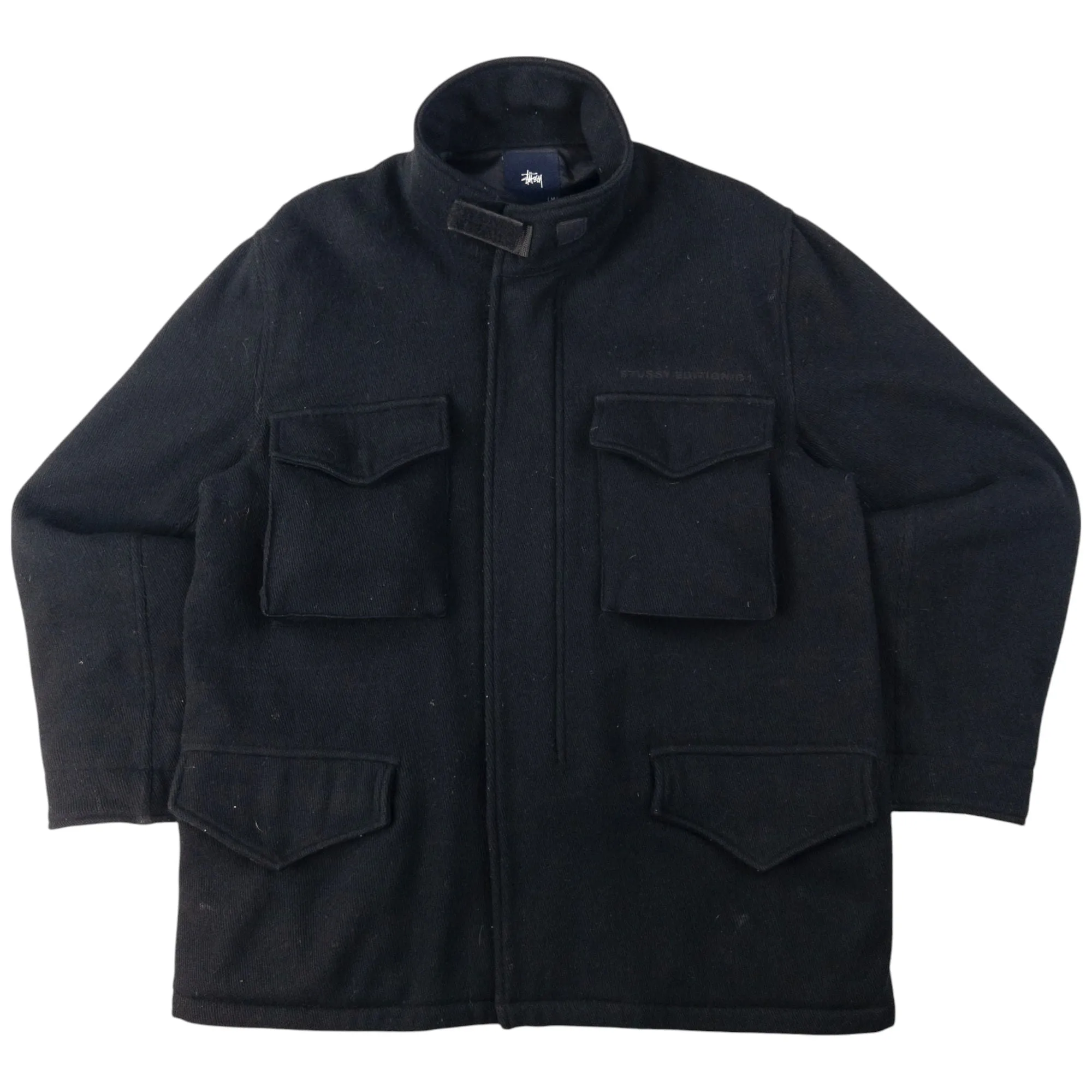Vintage Stussy Edition 01 Wool Cargo Jacket Size L