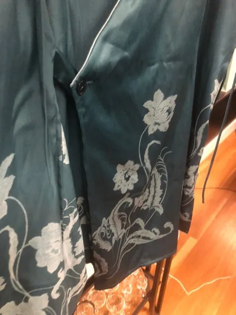 Vintage Wrap Dress, size L  #640