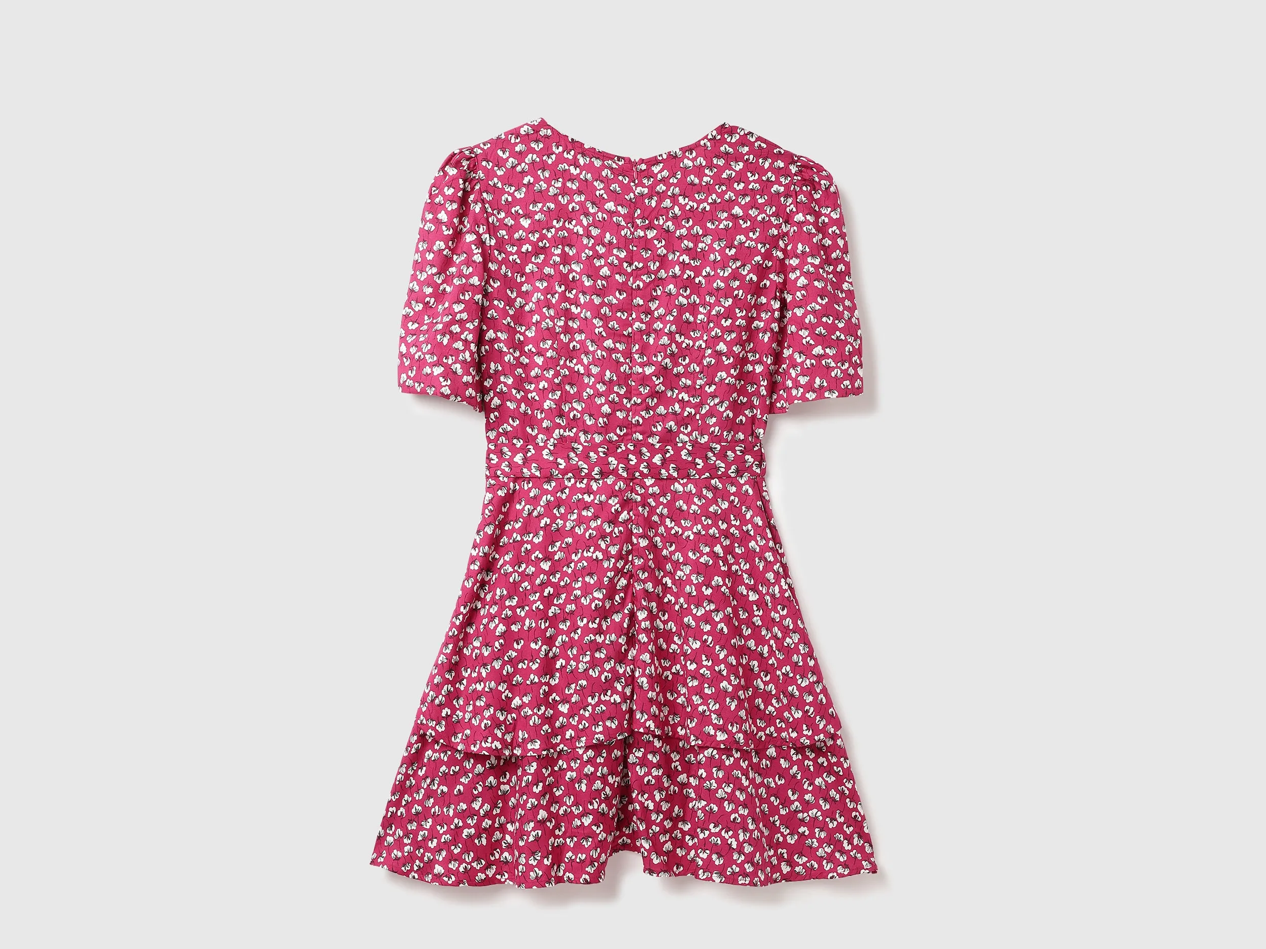 Viscose Printed V-Neck Women Dresses