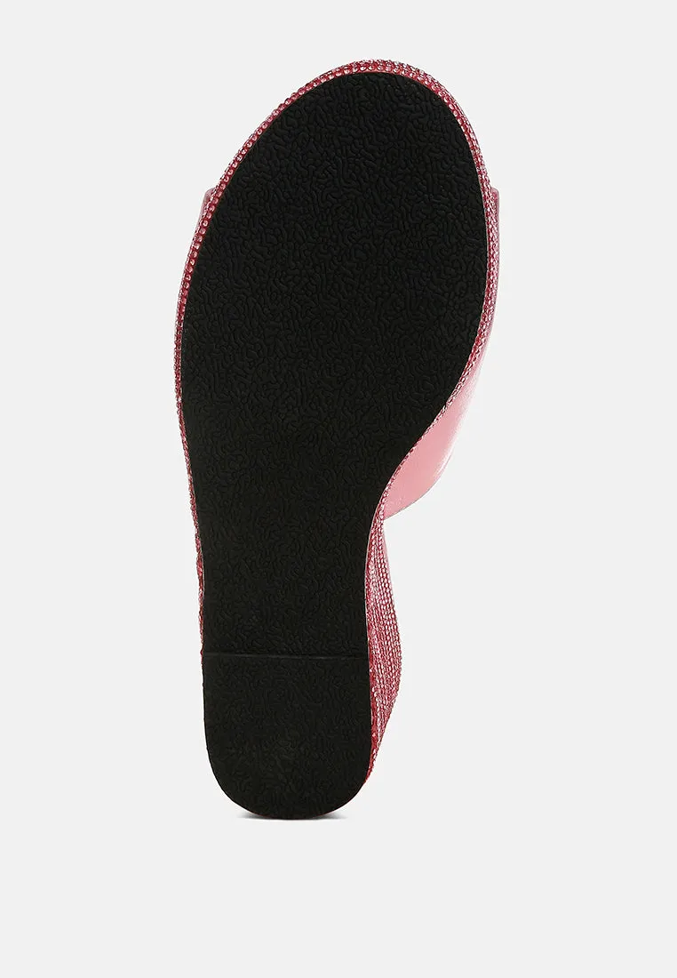 Wedge Heel Peep Toe Sandals By RAG