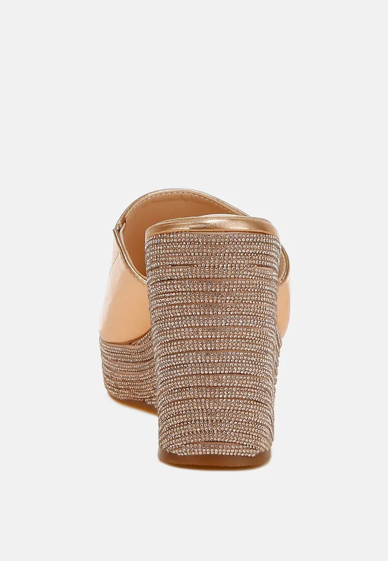 Wedge Heel Peep Toe Sandals By RAG