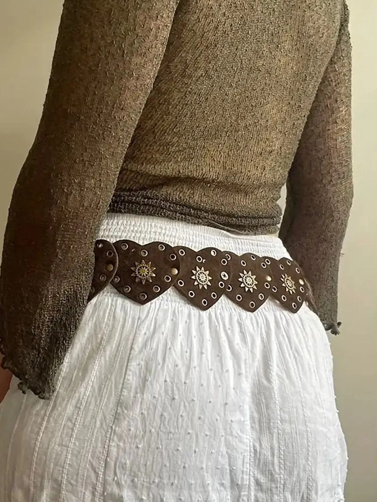 Western cowboy vintage belt