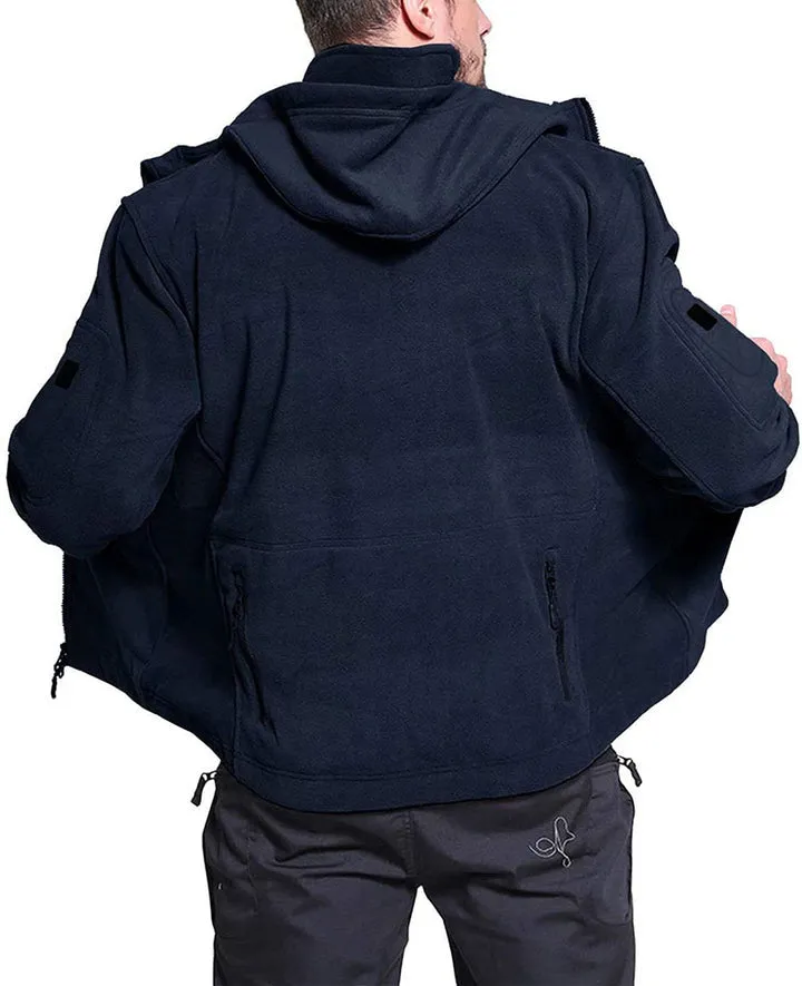 Windproof outdoor herren fleece jacket