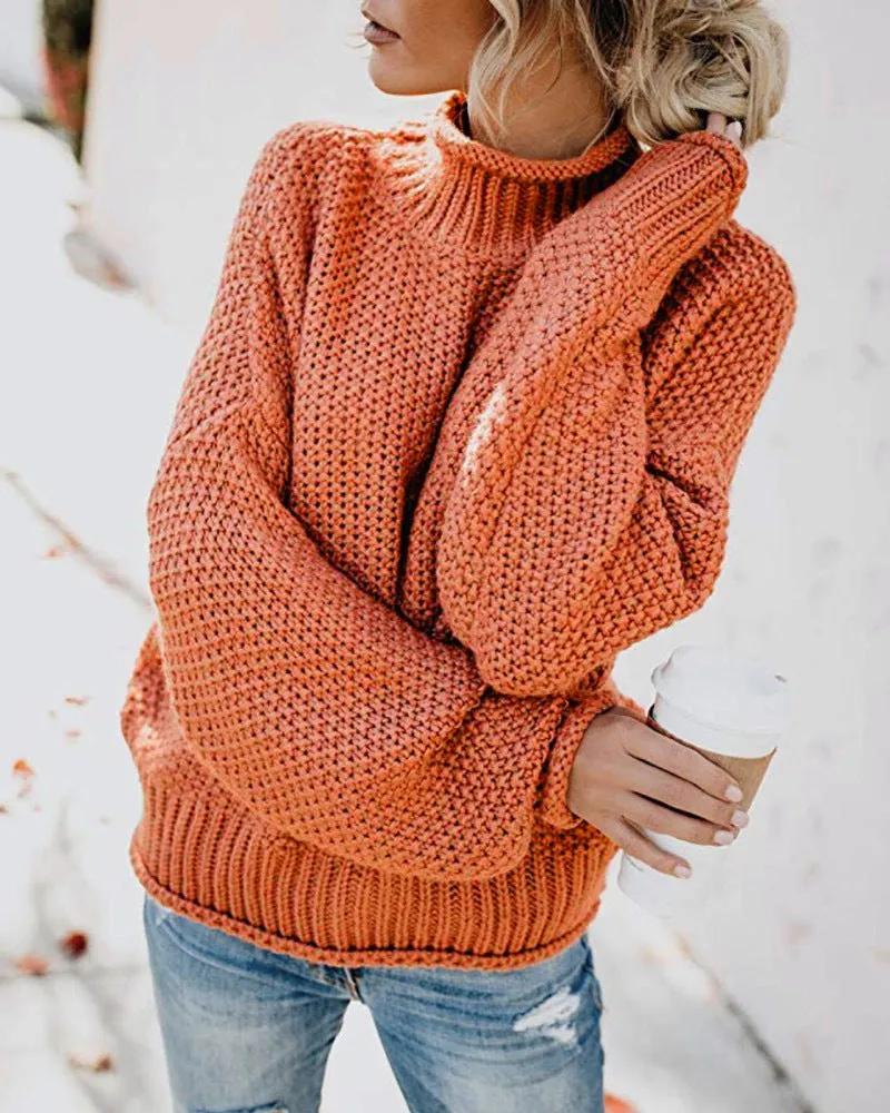 WOLFFMODE Ocean-Inspired Cable Knit Sweater