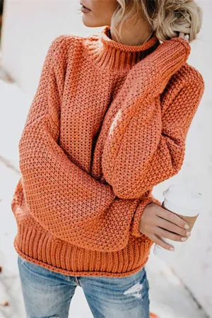 WOLFFMODE Ocean-Inspired Cable Knit Sweater