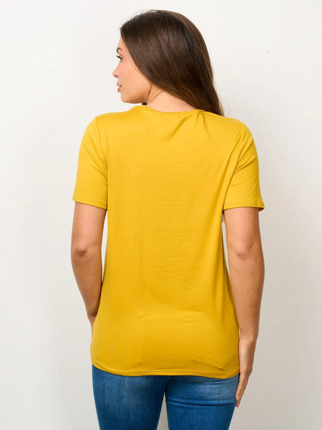 WOMEN'S SHORT SLEEVE GRAPHIC TOP