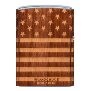 WOODCHUCK USA American Flag Wrap Lighter