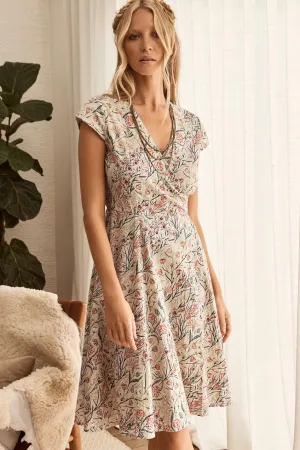 Wrap Dress - Coral