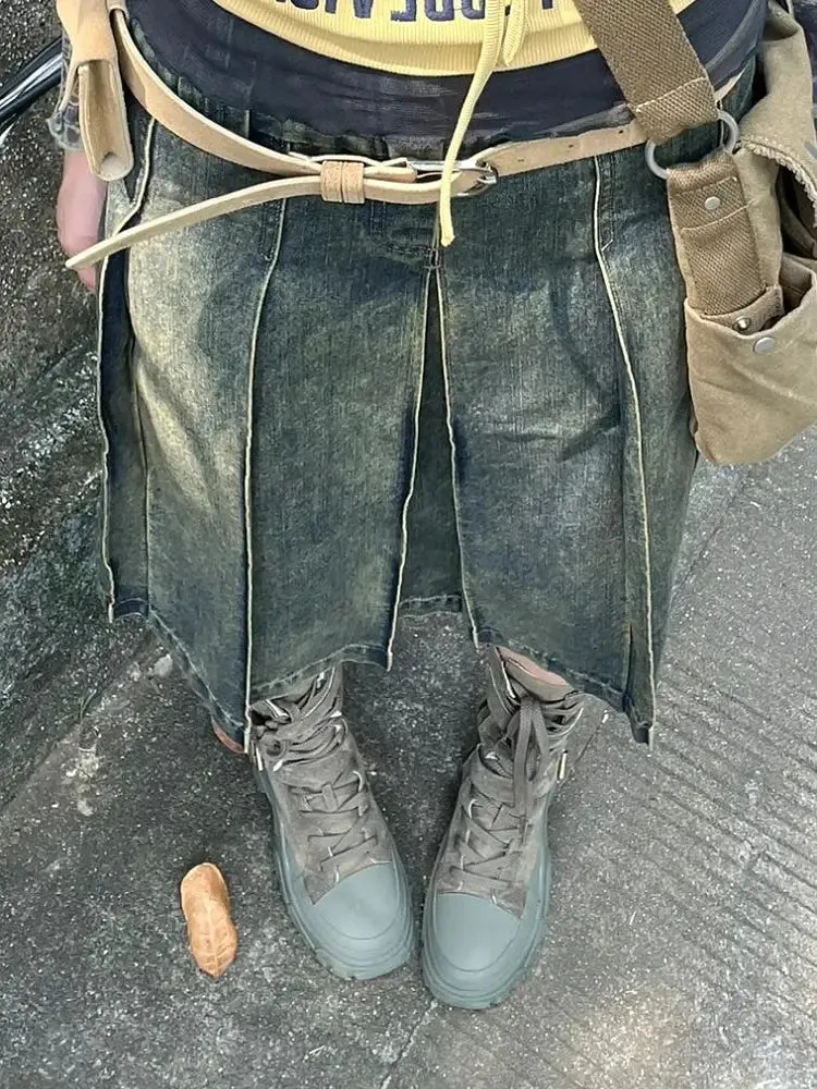 Y2K Jean Skirt