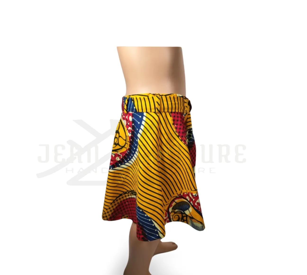 Zuri African Print Girls Skirt - 01